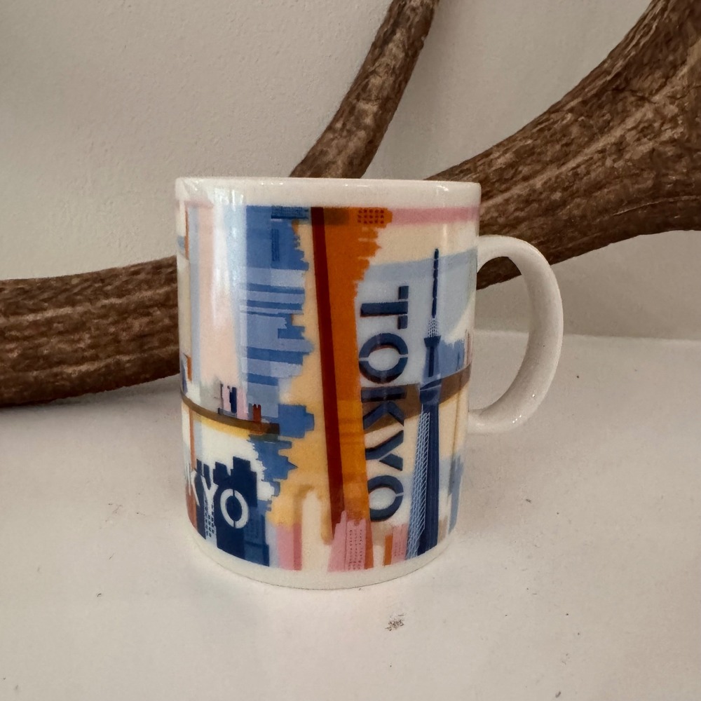 Starbucks Tokyo City Mug 2015 Japan Collector Series Skyline Coffee Cup 12oz